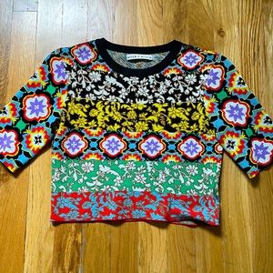 Alice & Olivia crop top